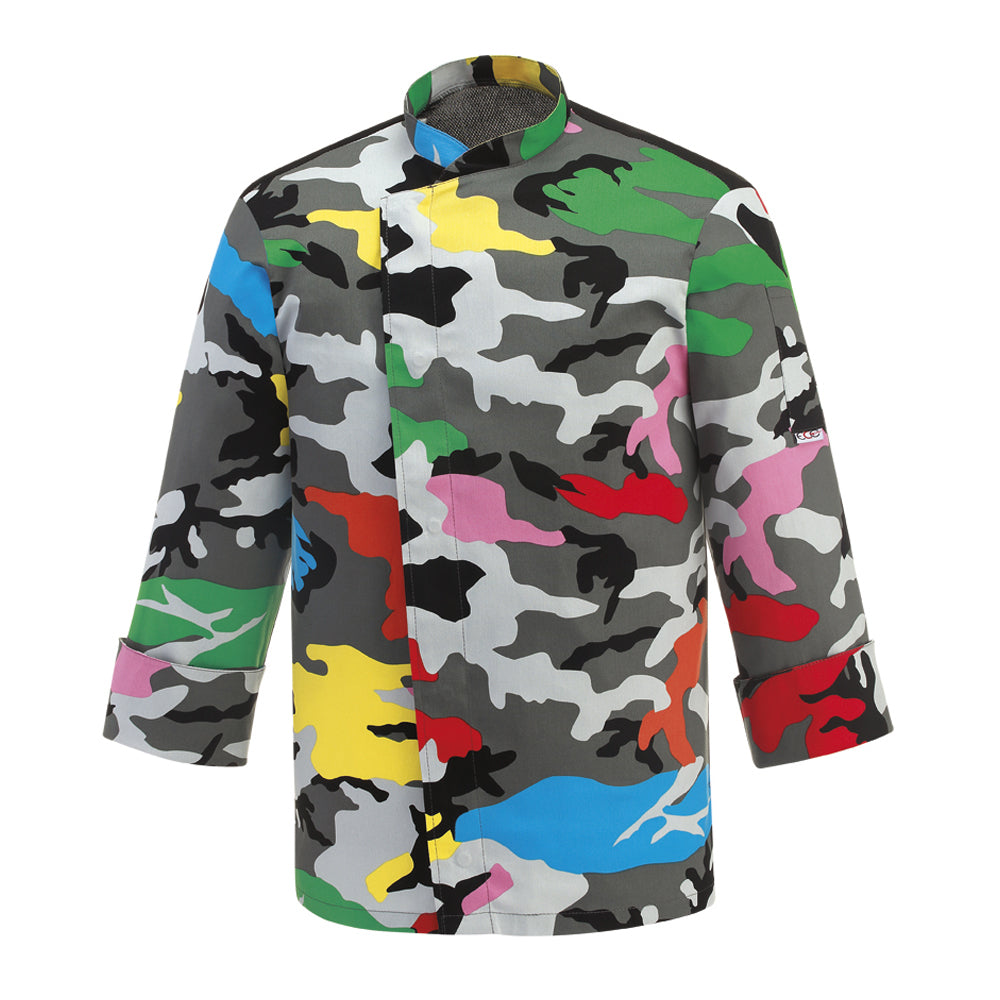Unisex-Kochjacke Fantasy – Camouflage – Bild 1