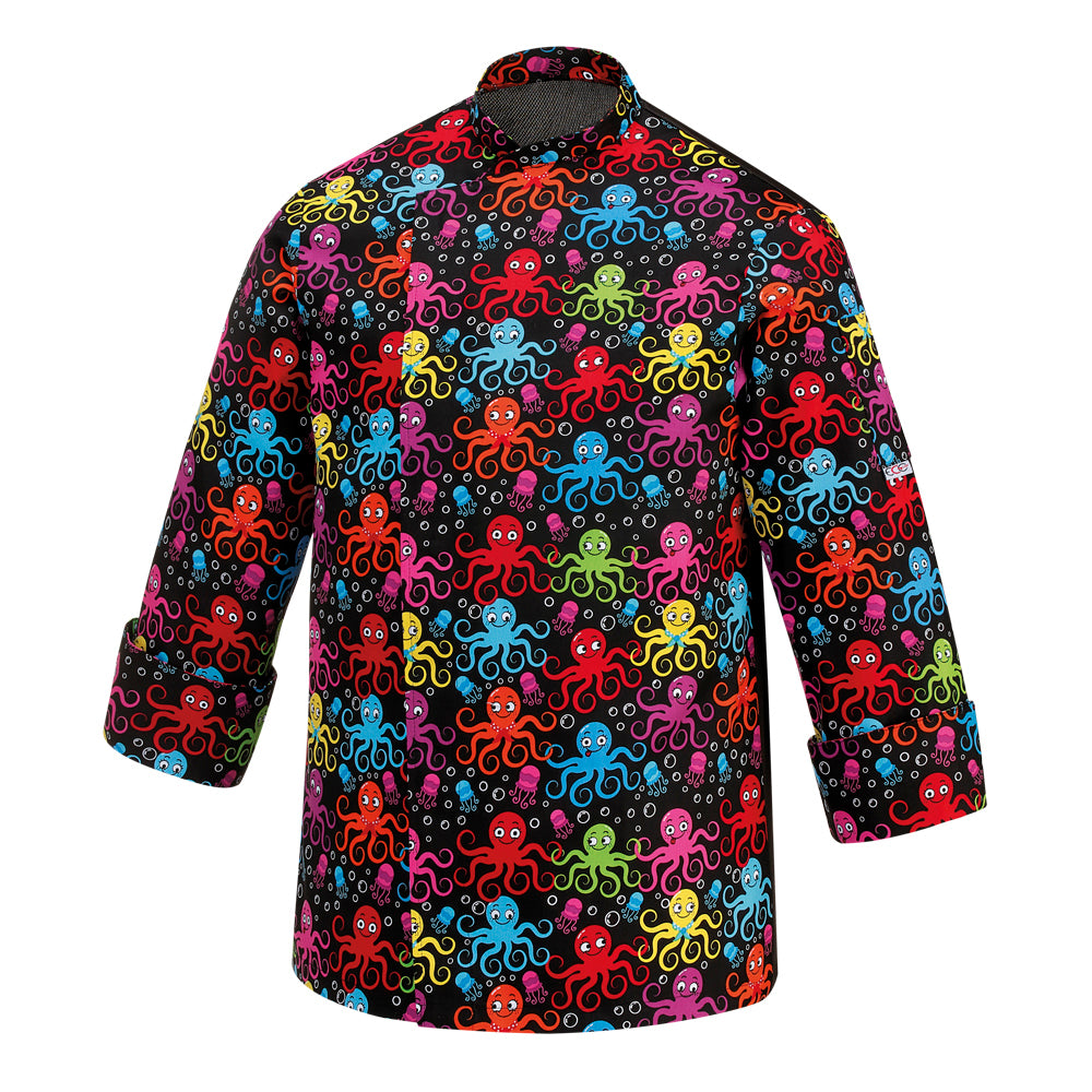Unisex-Kochjacke Fantasy – Oktopus – Bild 1