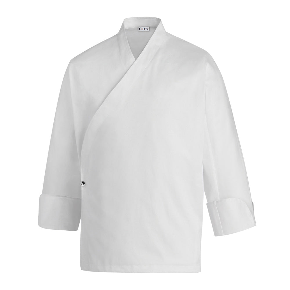 Unisex-Kochjacke Sushi – Weiß – Bild 1