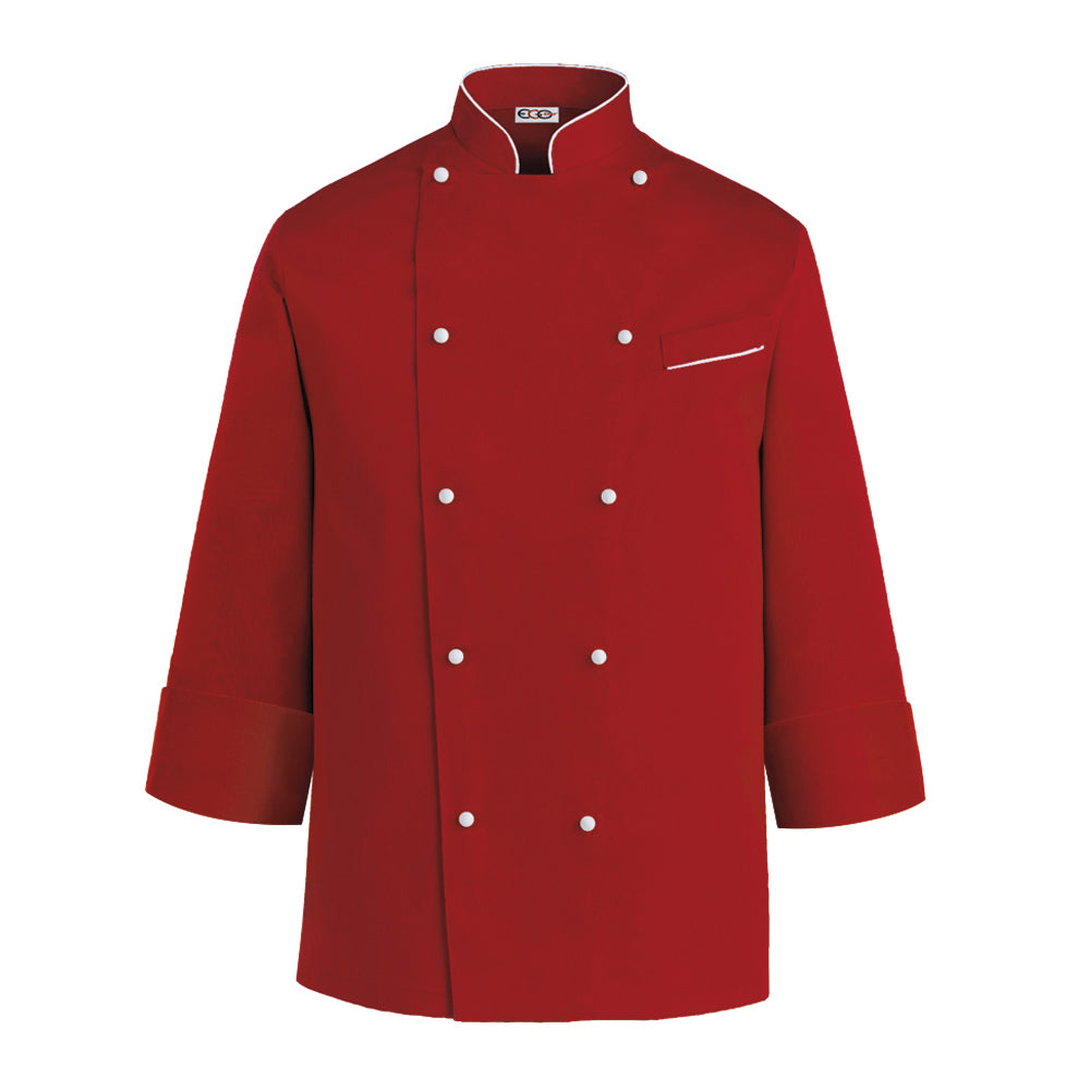 Unisex-Kochjacke Paint – Rot – Bild 1