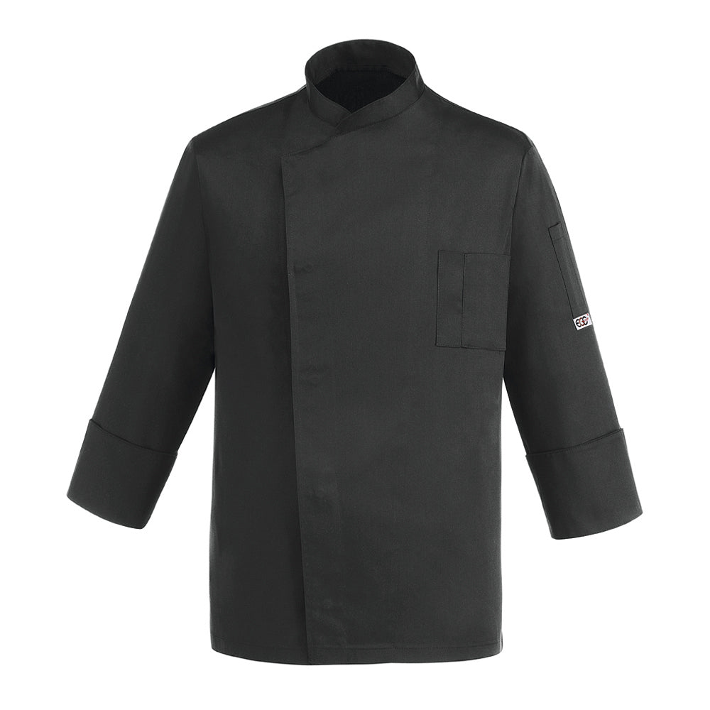 Unisex-Kochjacke Cheap – Schwarz – Bild 1