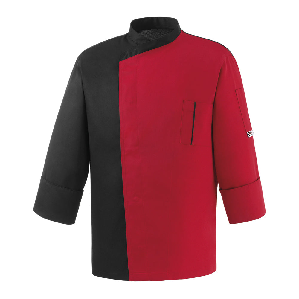 Unisex-Kochjacke Fang – Rot – Bild 1
