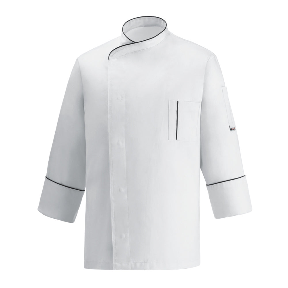 Unisex-Kochjacke Cesare – Weiß – Bild 1