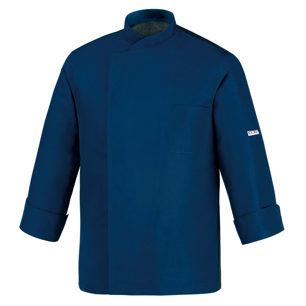 Unisex-Kochjacke Ottavio ML – Marineblau – Bild 1