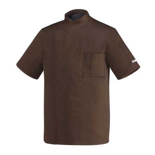 Unisex-Kochjacke Ottavio MM – Braun – Bild 1