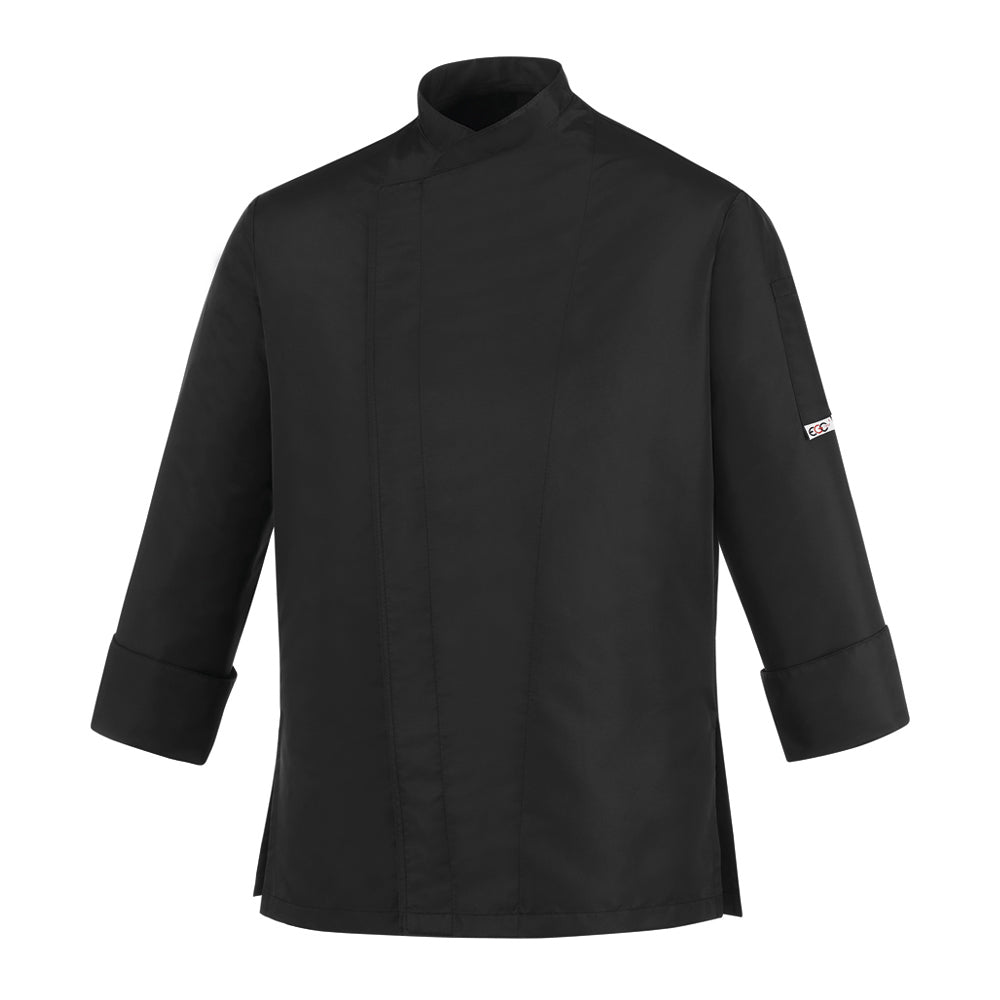Unisex-Kochjacke Guy – Schwarz – Bild 1