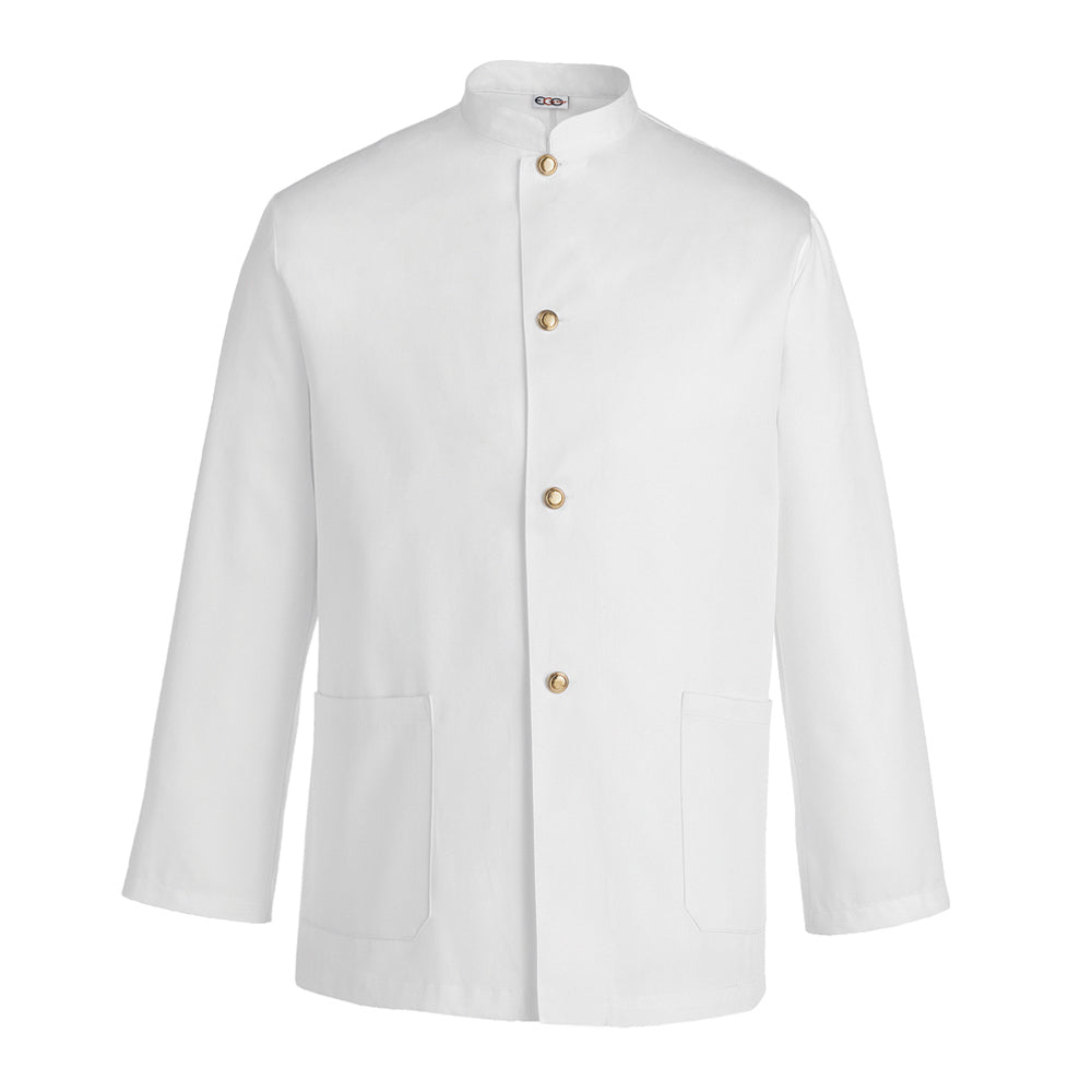 Unisex-Kochjacke Coreana – Weiß – Bild 1
