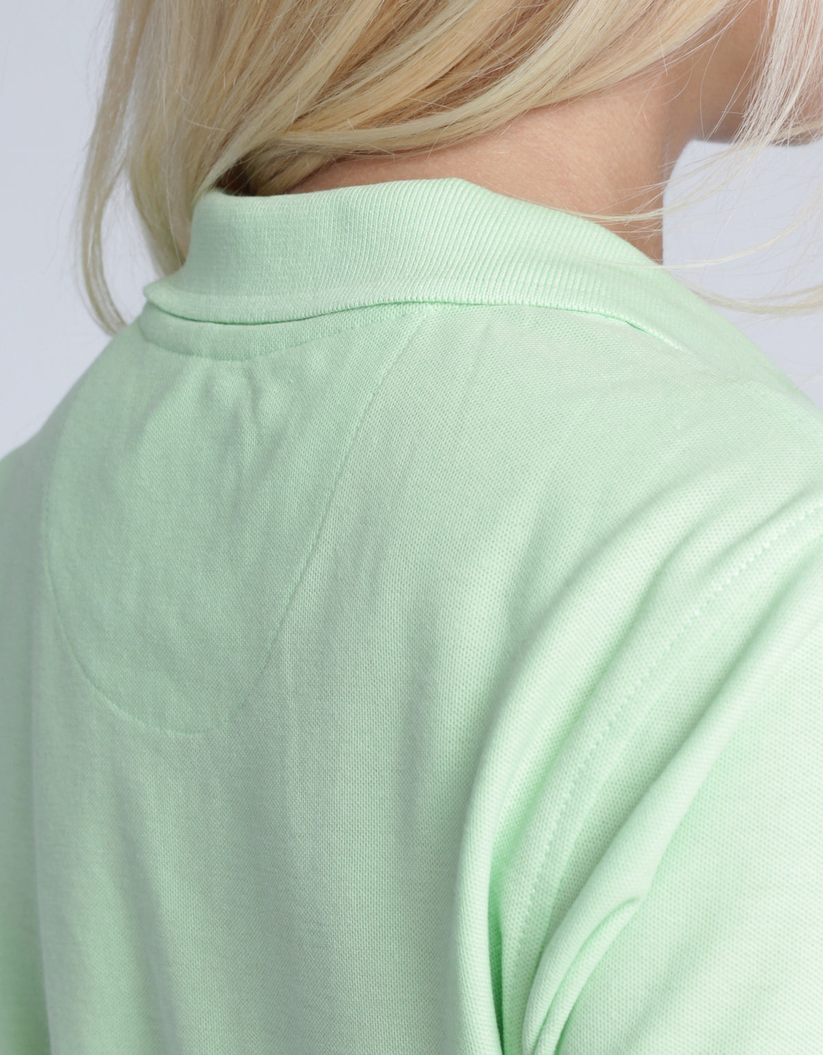 Poloshirt Susa Lady mit offener Knopfleiste – apfel – Farbcode 6000 – Bild 4
