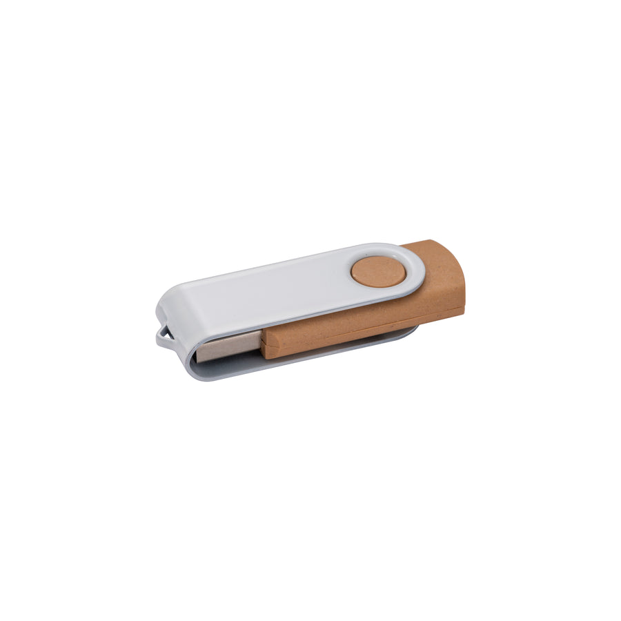 USB-Sticks aus 50% paglia di grano/50% resina biodegrad