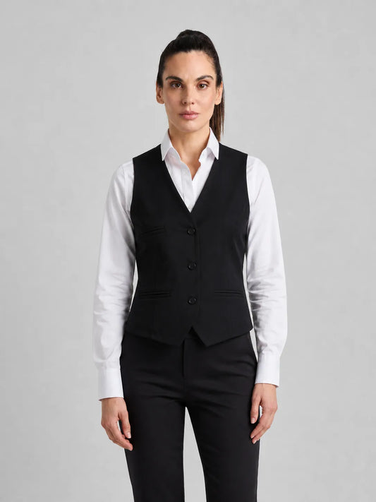 Weste Garda Lady Classic mit regulierbarer Rückenweite – schwarz – Farbcode 1011 – Bild 1