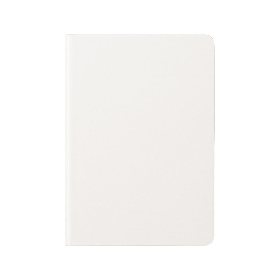 Taccuino con copertina flessibile in PU, 80 pagine a righe in carta bianca aus Pu + paper - 70 g/m2