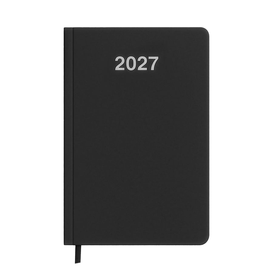 Agenda tascabile settimanale 2027. Copertina rigida in cartoncino laminato opaco aus Cartoncino laminato - 64 g/m2