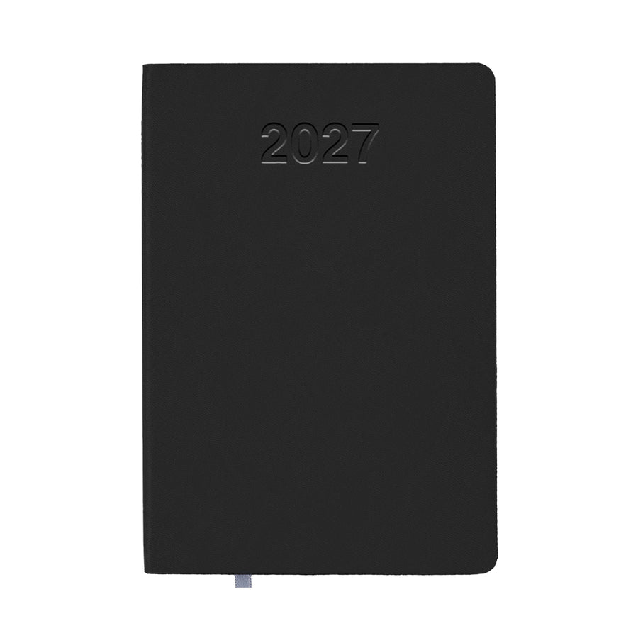 Agenda settimanale 2027 con copertina flessibile in PU termovirante aus Pu - 64 g/m2