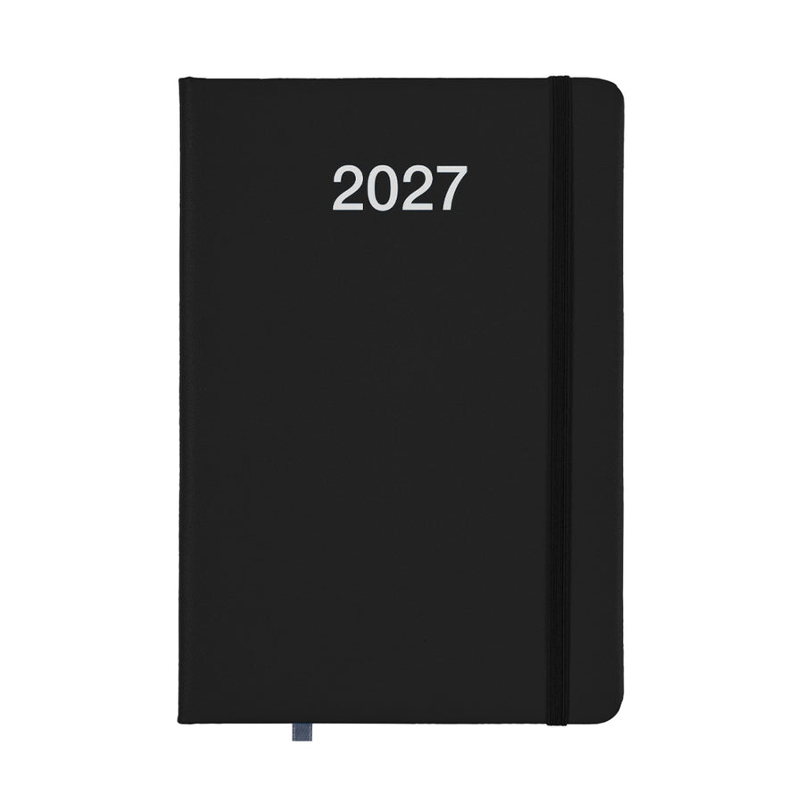 Agenda giornaliera 2027 con copertina rigida in PU aus Pu - 176 g/m2