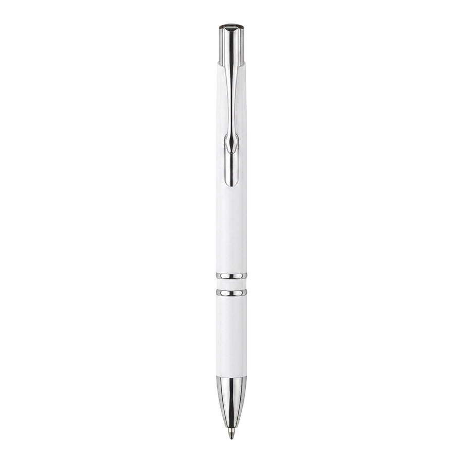 Penna a scatto in ABS. Clip e particolari cromati aus Abs