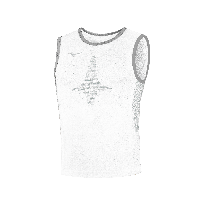 Mizuno Funktionsunterhemd – Herren | 32EAC546 – Naturweiß