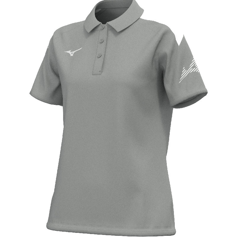 Mizuno Poloshirt MZNRB – Damen | 32EAC765 – Hellgrau