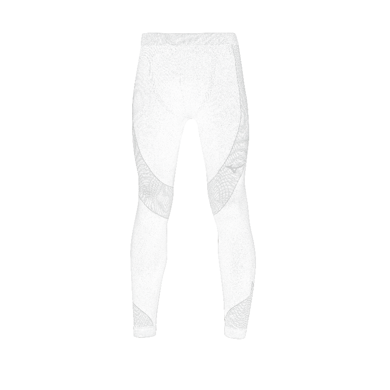 Mizuno Funktionsunterhose Long – Herren | 32EBC555 – Naturweiß