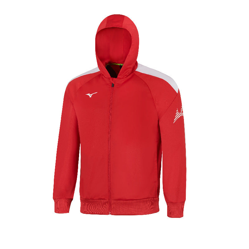 Mizuno Sportjacke MZNRB Track – Kinder & Jugendliche | 32ECB955 – Rot