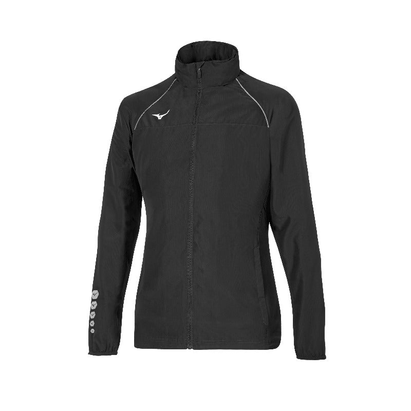 Mizuno Sportjacke OSAKA Windbreaker – Damen | 32EE0C01C – Schwarz