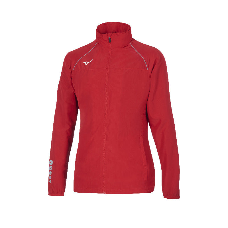 Mizuno Sportjacke OSAKA Windbreaker – Damen | 32EE0C01C – Rot
