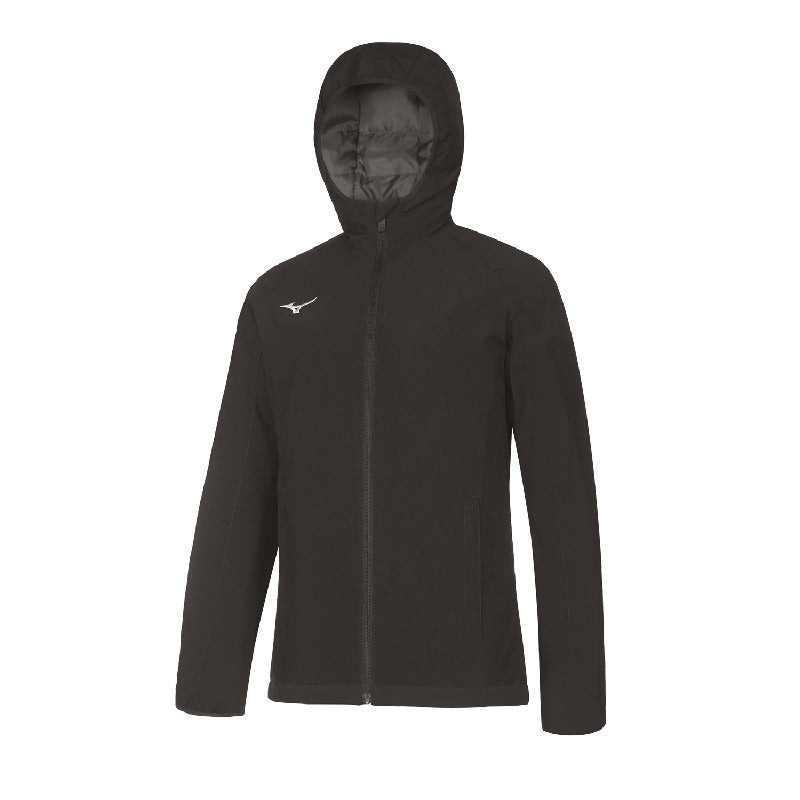 Mizuno Sportjacke Padded – Damen | 32EE7700 – Schwarz/Weiß