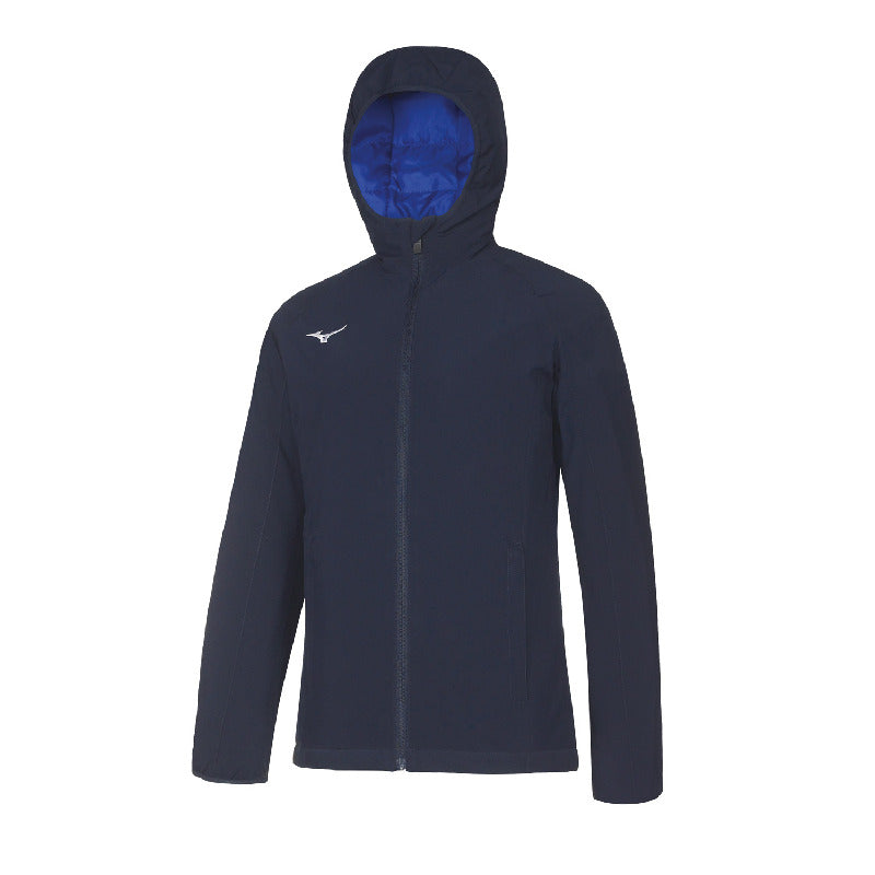 Mizuno Sportjacke Padded – Damen | 32EE7700 – Marineblau/Weiß