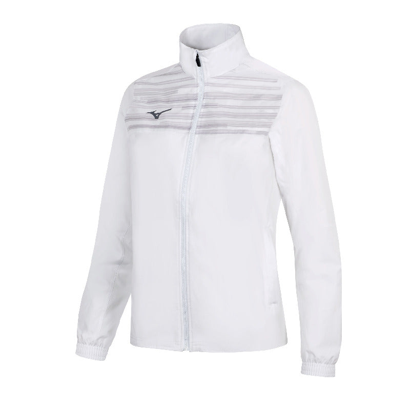 Mizuno Sportjacke Chiba Micro – Damen | 32EEB205 – Weiß