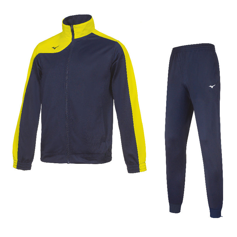 Mizuno Trainingsanzug Kobe Knitted – Herren | 32EG7006C – Marineblau/Gelb