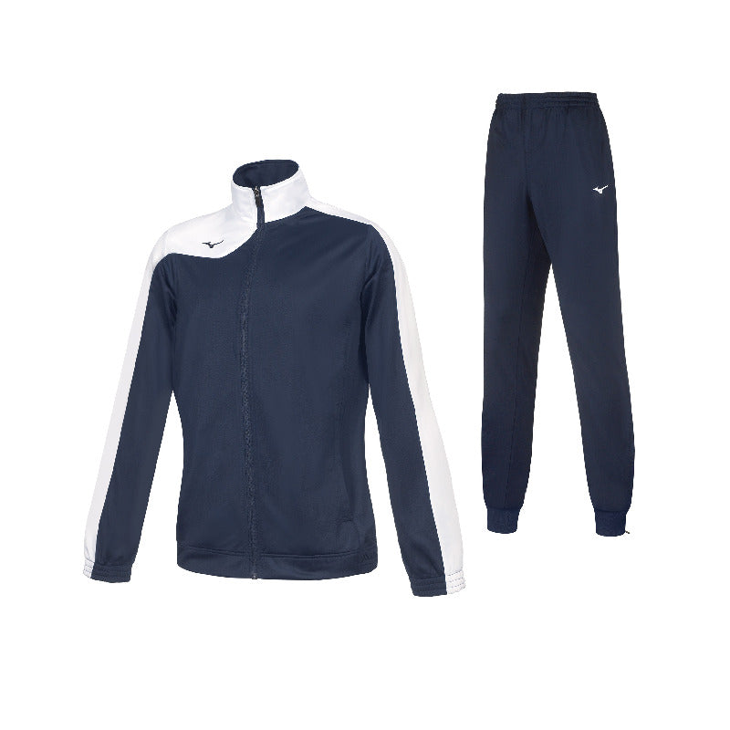Mizuno Trainingsanzug Kobe Knitted – Damen | 32EG7206C – Marineblau/Weiß