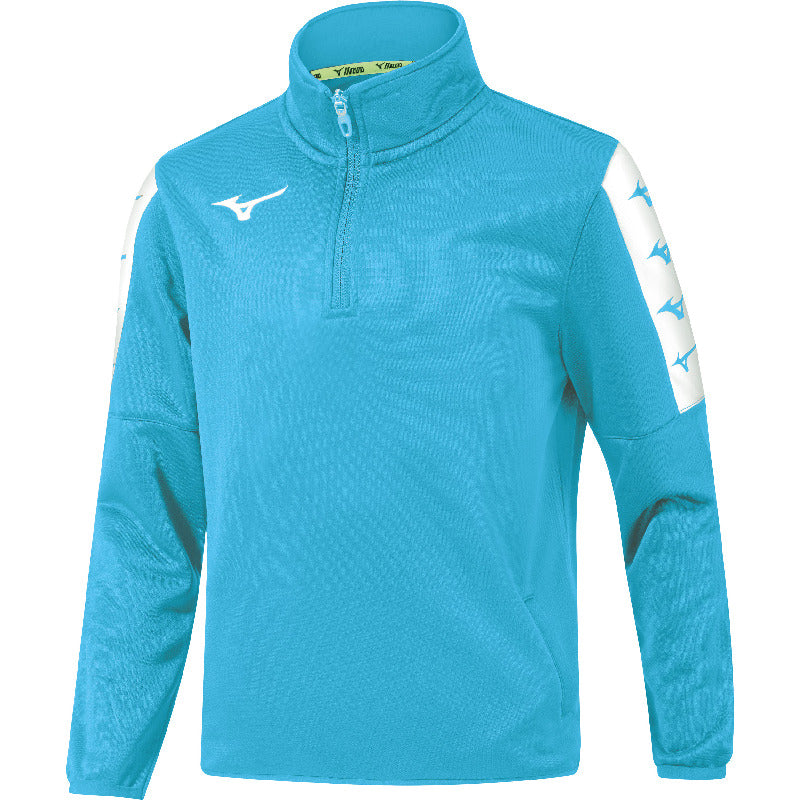 Mizuno Trainingspullover Nara Interlock Top – Herren | 32FC9500 – Himmelblau