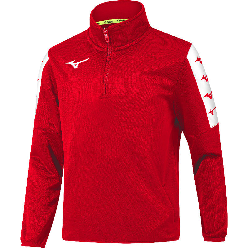 Mizuno Trainingspullover Nara Interlock Top – Herren | 32FC9500 – Rot