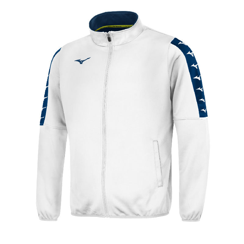 Mizuno Sportjacke Nara Interlock Track – Herren | 32FC9A01 – Weiß
