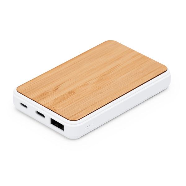 POWER BANKS ROSSUM – aus Kunststoff und Bambus. – Bild 2