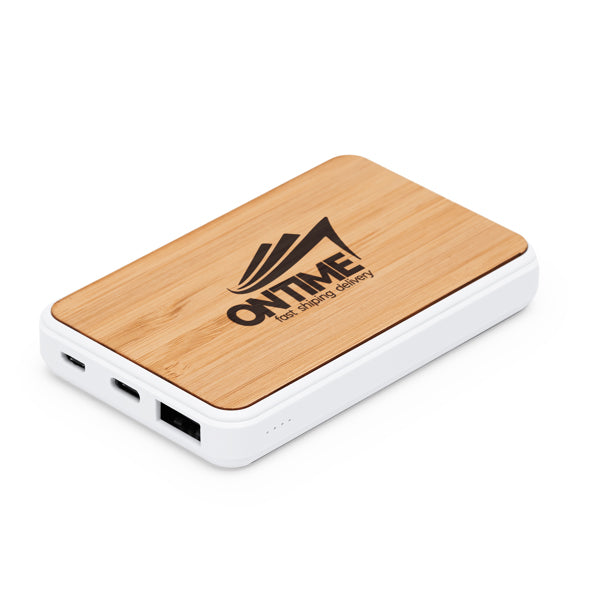 POWER BANKS ROSSUM – aus Kunststoff und Bambus. – Bild 4