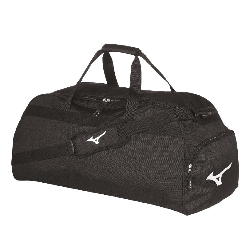 Mizuno Sporttasche Holdall Large – Unisex | 33EY8W08 – Schwarz/Weiß