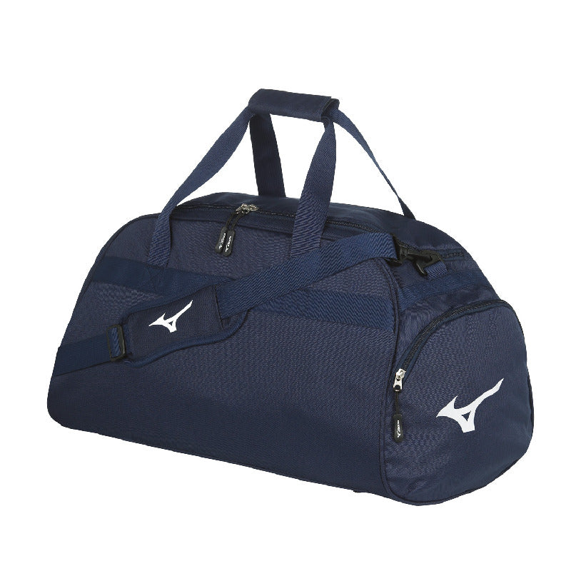 Mizuno Sporttasche Holdall Medium – Unisex | 33EY8W09 – Marineblau/Weiß