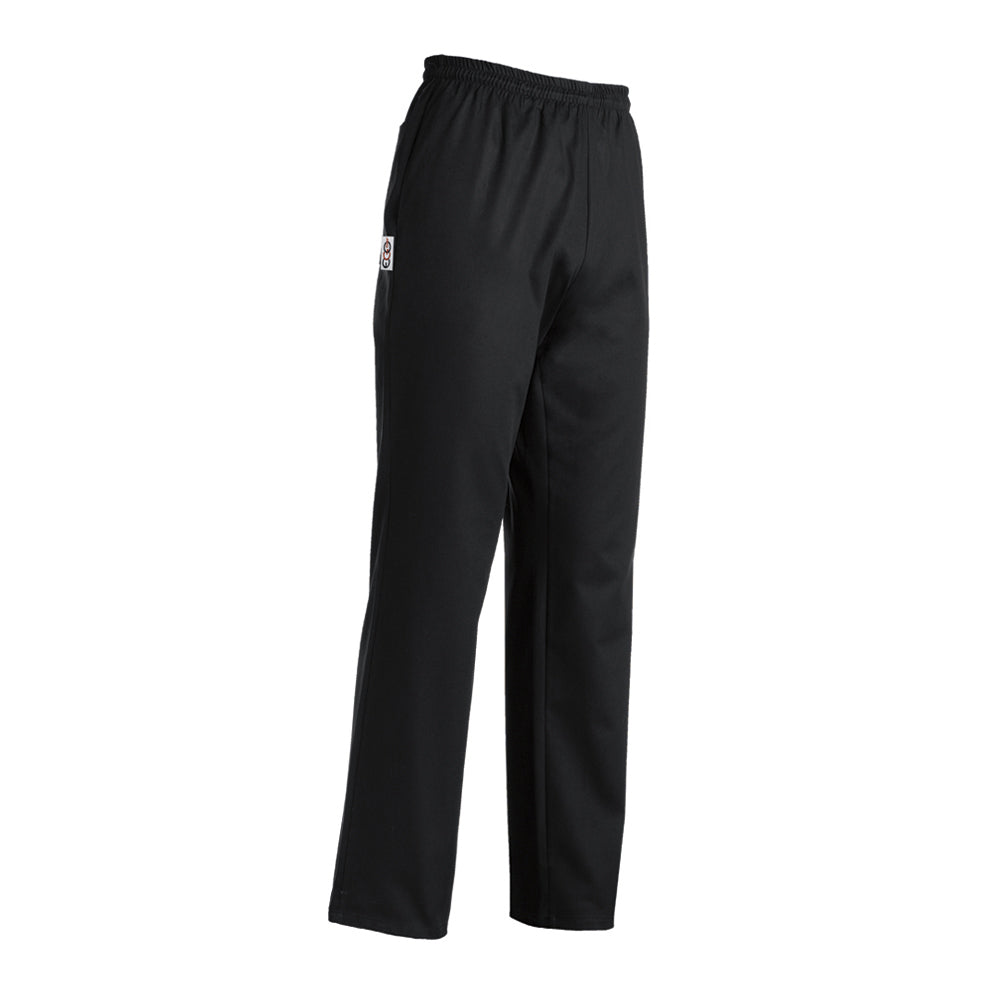 Unisex-Kochhose Coulisse – Schwarz – Bild 1