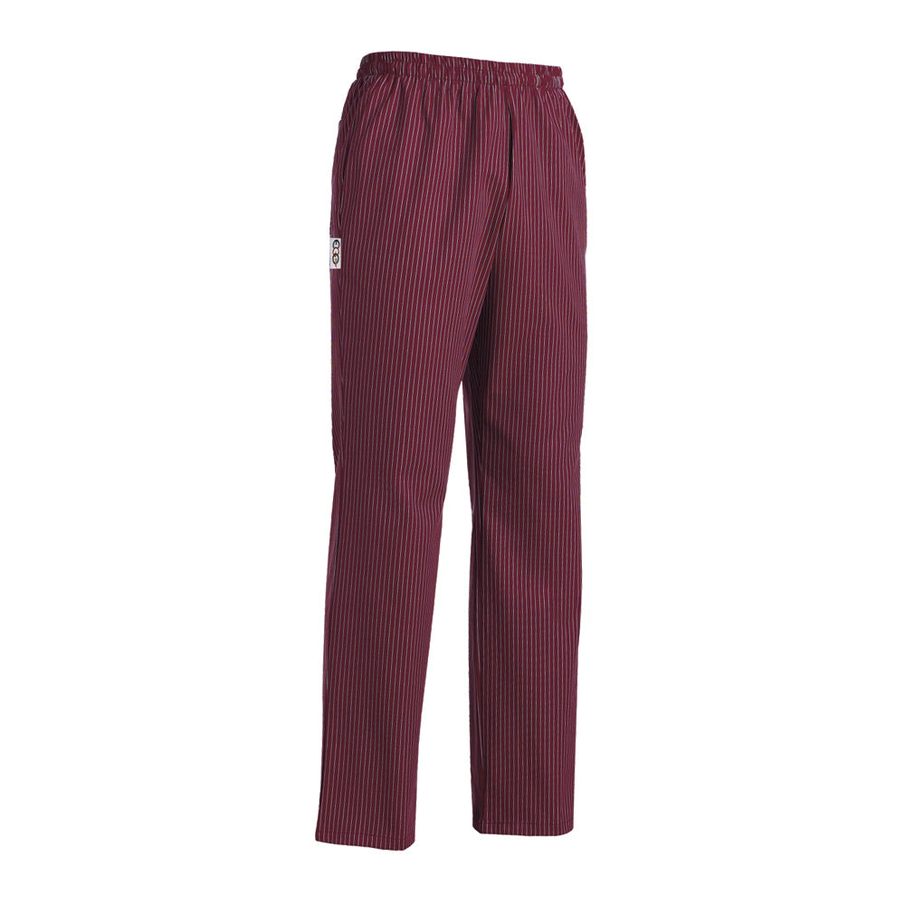 Unisex-Kochhose Coulisse – Wine – Bild 1
