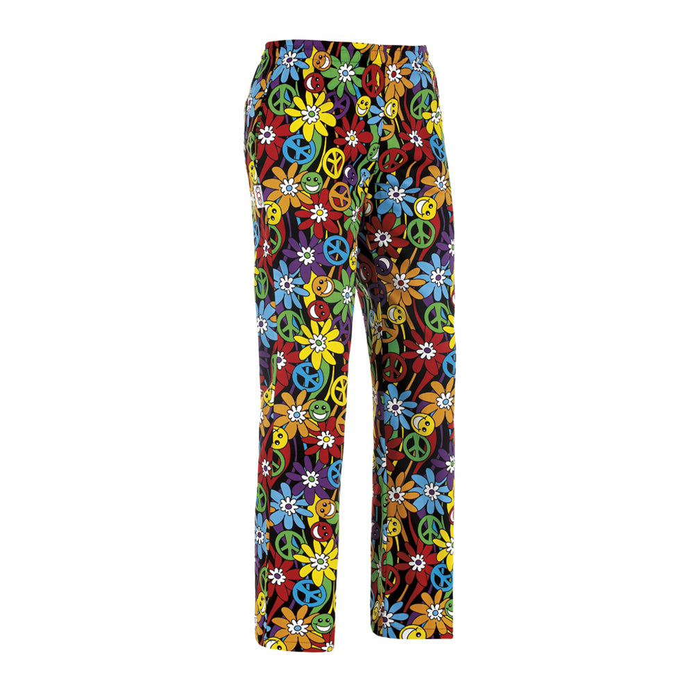 Unisex-Kochhose Coulisse – Peace and love – Bild 1