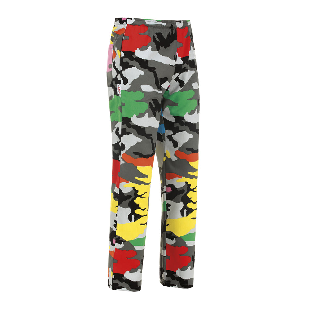 Unisex-Kochhose Coulisse – Camouflage – Bild 1