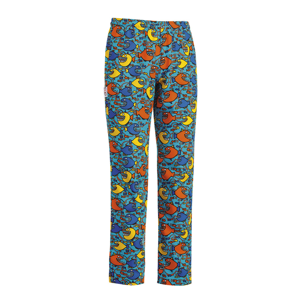 Unisex-Kochhose Coulisse – Shark – Bild 1