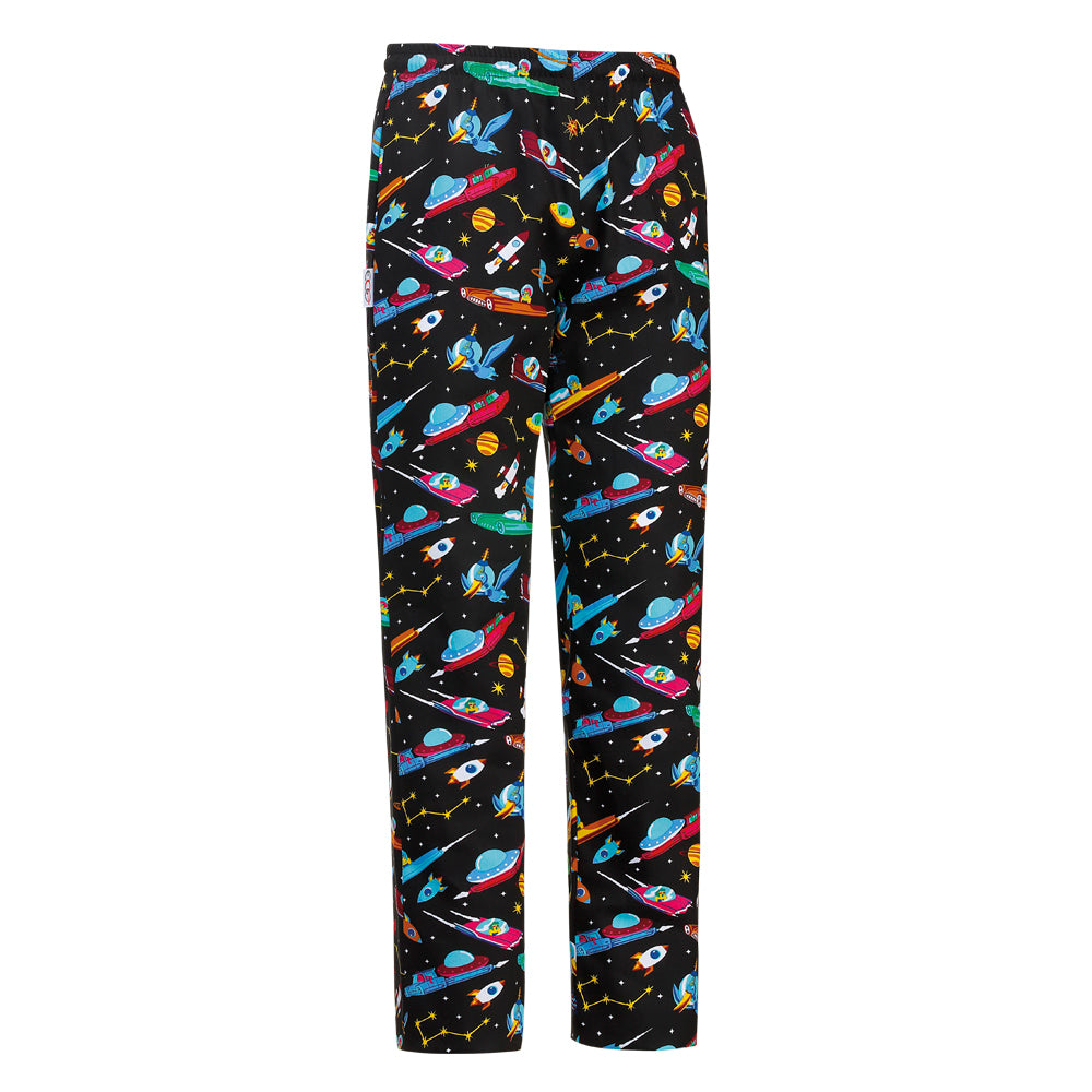 Unisex-Kochhose Coulisse – Space – Bild 1