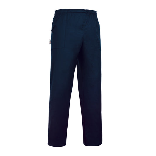 Unisex-Kochhose Coulisse Pocket – Marineblau – Bild 1
