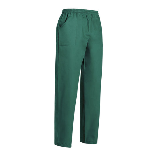 Unisex-Kochhose Coulisse Pocket – Medical green – Bild 1