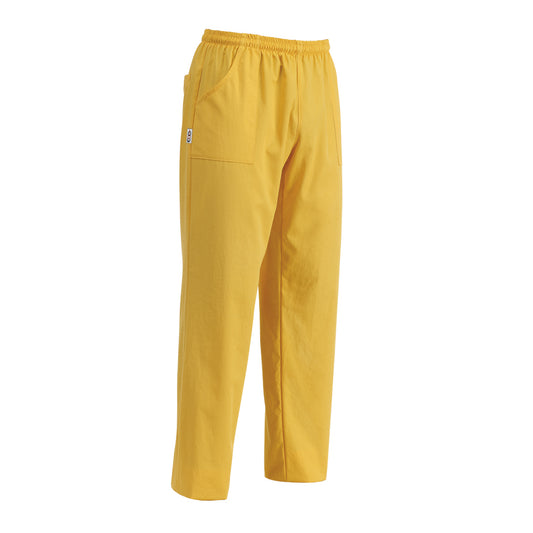Unisex-Kochhose Coulisse Pocket – Gelb – Bild 1