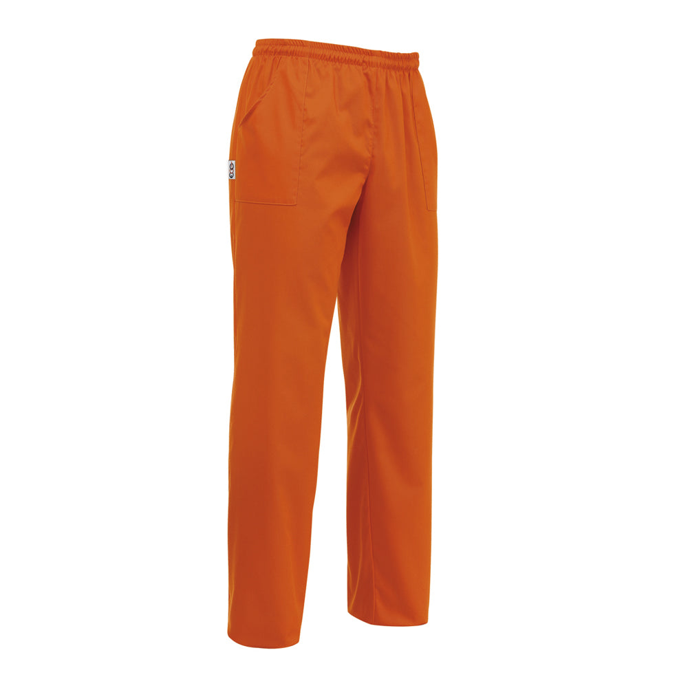Unisex-Kochhose Coulisse Pocket – Orange – Bild 1