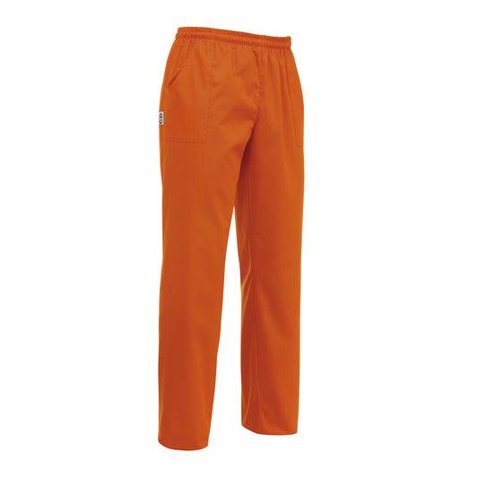 Unisex-Kochhose Coulisse Pocket – Orange – Bild 1