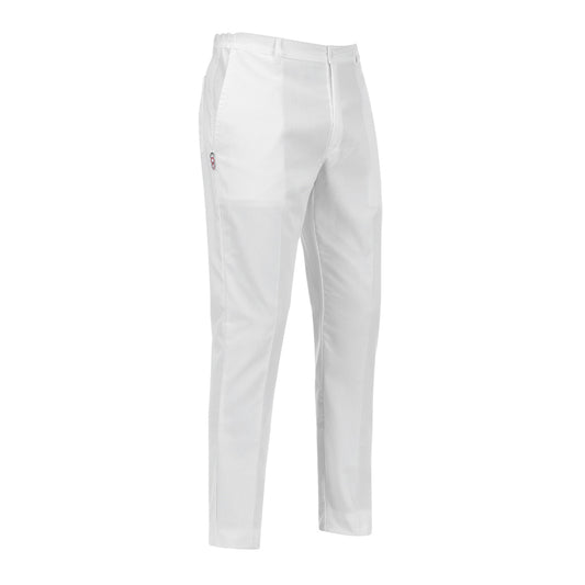 Unisex-Kochhose Slim Fit – Weiß – Bild 1