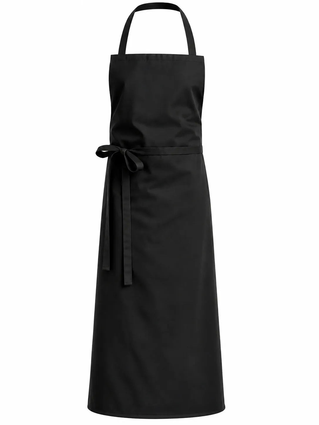 Latzschürze Verona Classic 110 × 75 cm mit verstellbarem Nackenband – schwarz – Farbcode 1011 – Bild 1